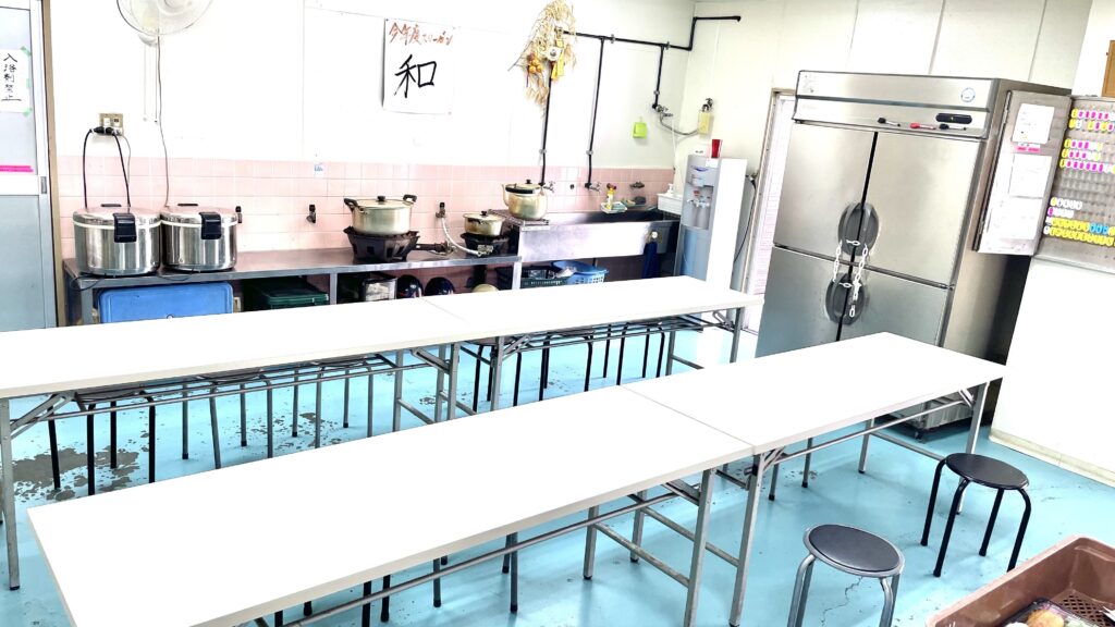 広々とした食堂です