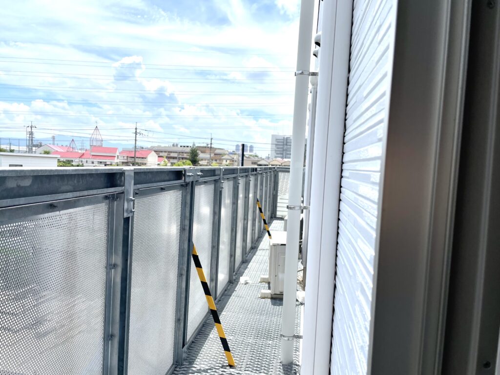 ベランダもあります